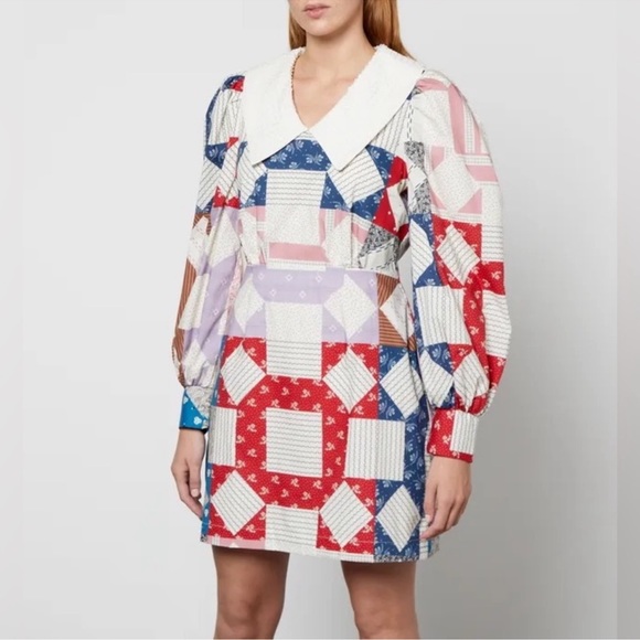 Sea New York Dresses Sea New York Nohr Ric Ractrimmed Patchwork